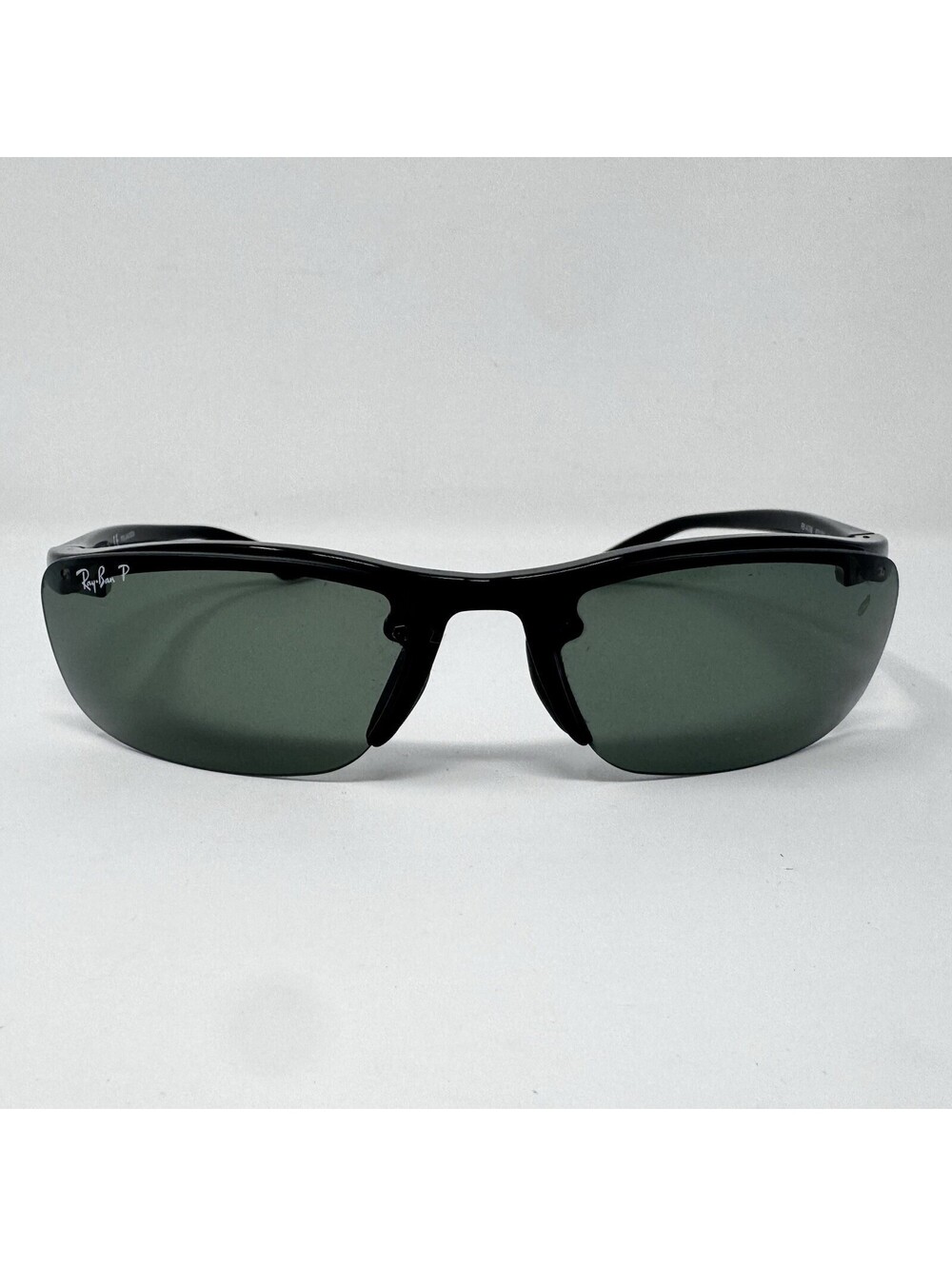 Ray-Ban RB4056 601/9A Black Polarized Sunglasses 63-15 Made in Italy READ